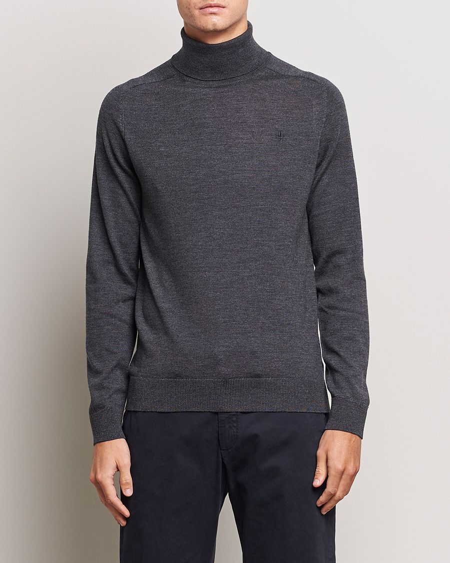 Uomini |  | Morris | Merino Rollneck Grey Melange