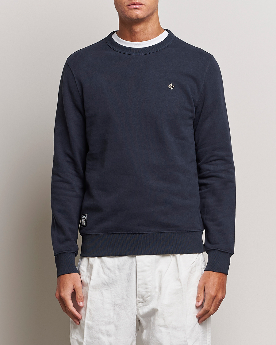 Uomini |  | Morris | Brandon Lily Sweatshirt Old Blue