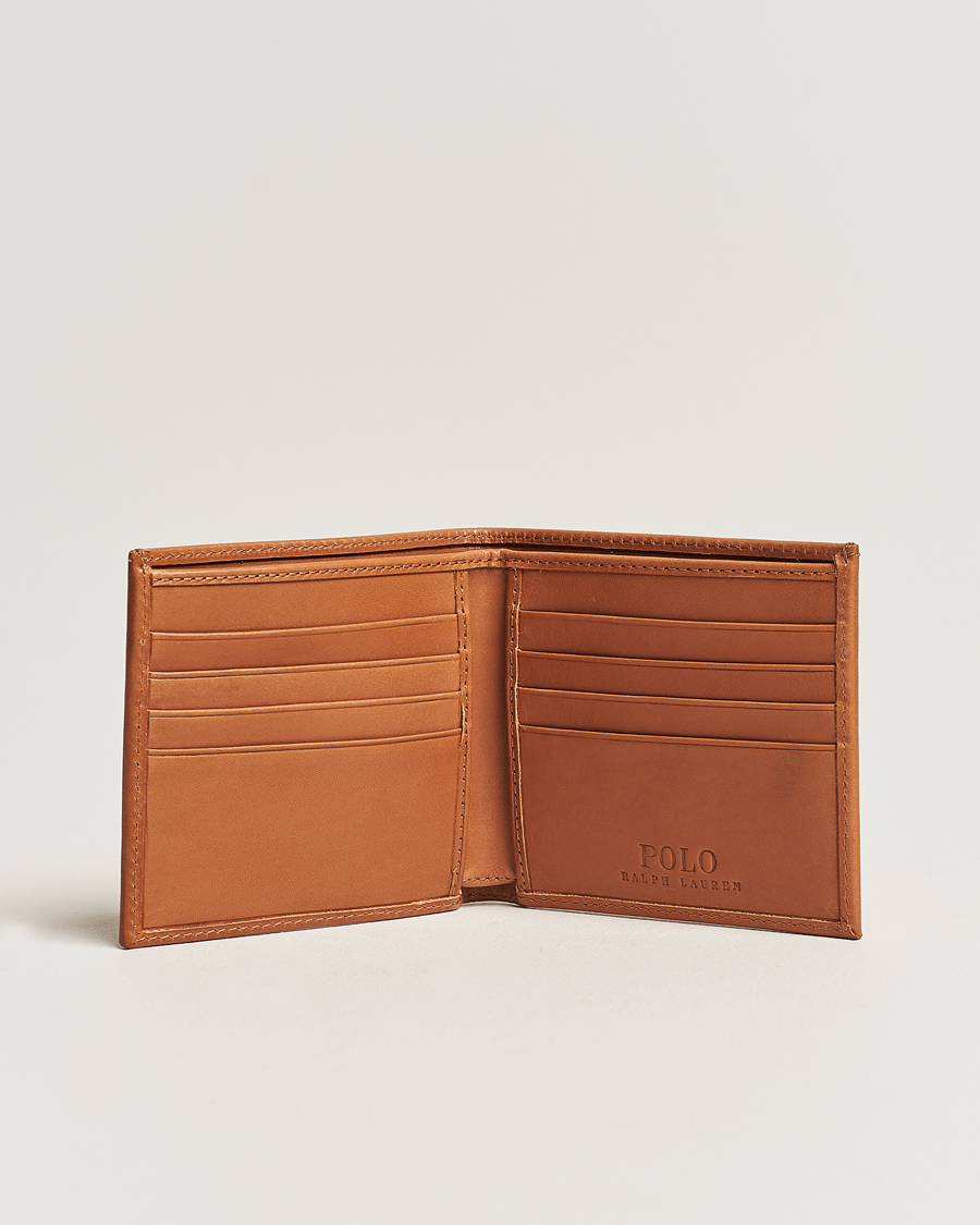 Uomini | Accessori | Polo Ralph Lauren | Heritage Letaher Billfold Wallet Tan