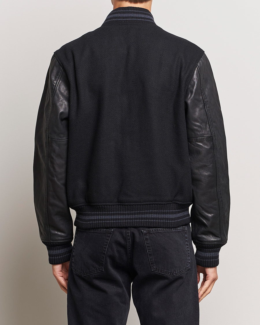 Uomini | Giacche | Polo Ralph Lauren | Varsity Lined Bomber Jacket Black
