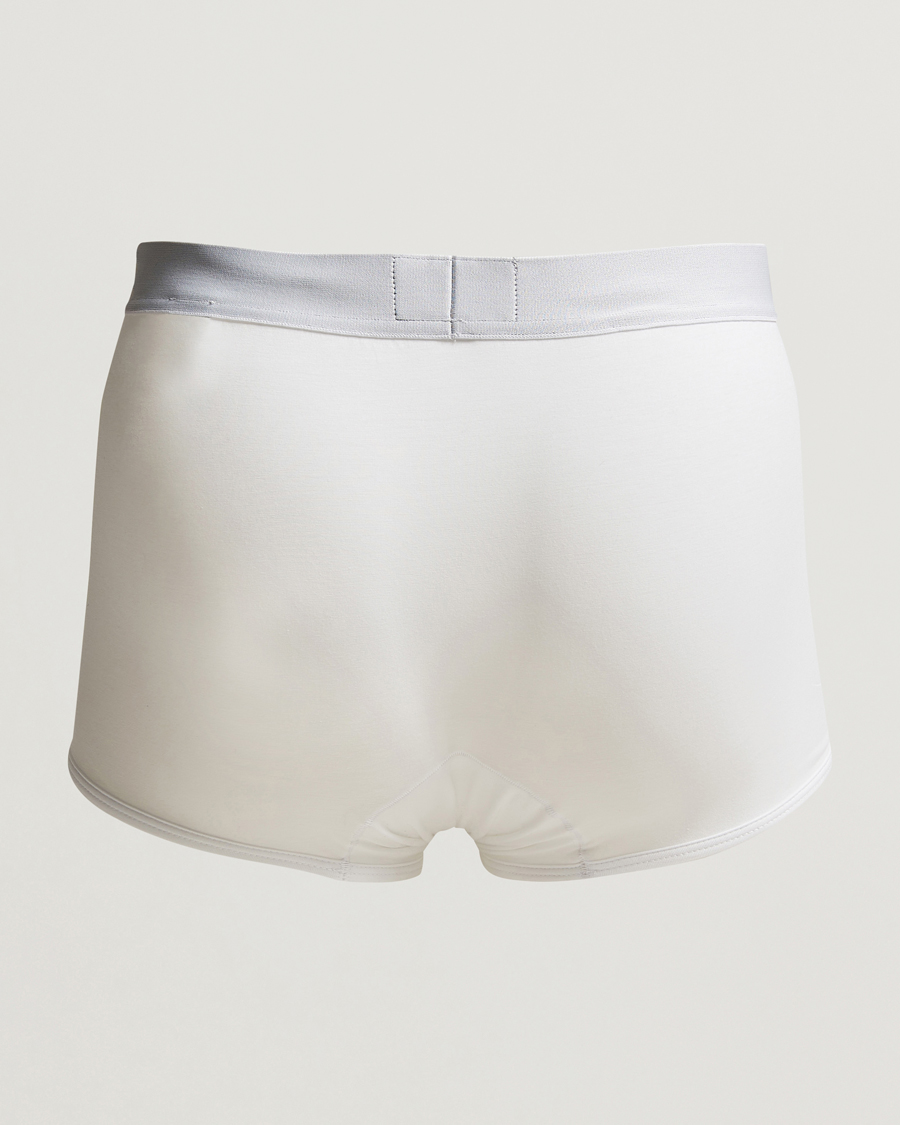 Uomini |  | Zegna | Stretch Cotton Trunks White