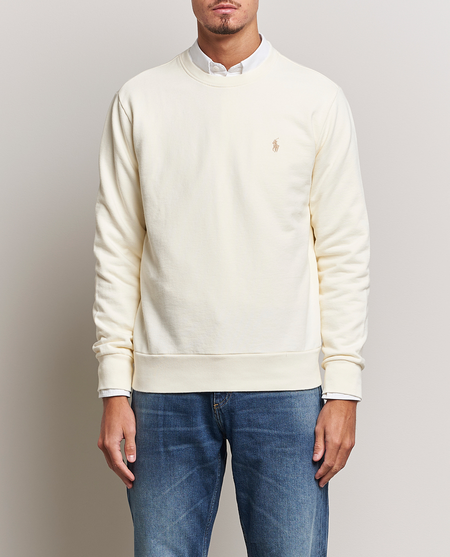 Uomini |  | Polo Ralph Lauren | Loopback Terry Sweatshirt Clubhouse Cream