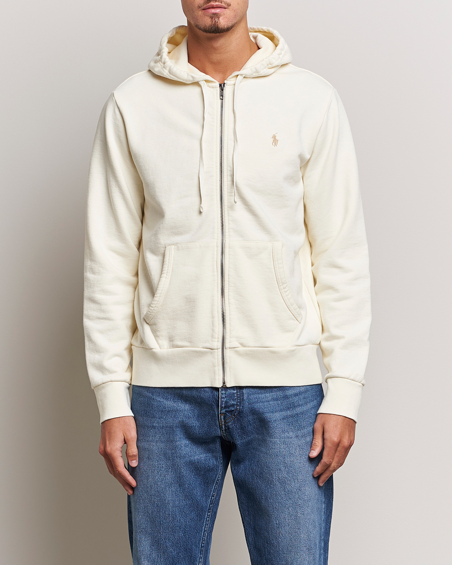 Uomini |  | Polo Ralph Lauren | Loopback Terry Full-Zip Hoodie Clubhouse Cream