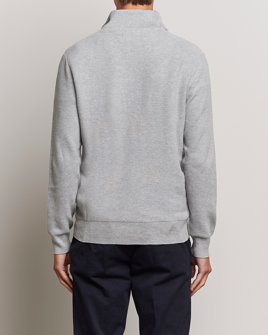 Uomini | Maglieria | Polo Ralph Lauren | Half Zip Cotton Pullover Andover Heather