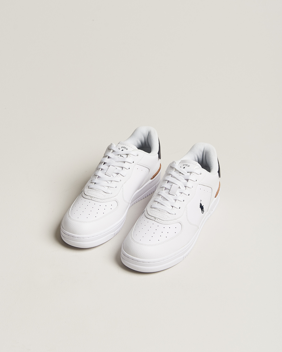 Uomini | Sneakers bianche | Polo Ralph Lauren | Masters Court Sneaker White/Navy PP