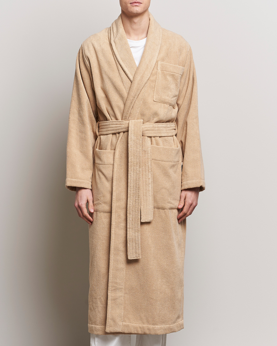 Uomini |  | Tekla | Organic Terry Bathrobe Sienna