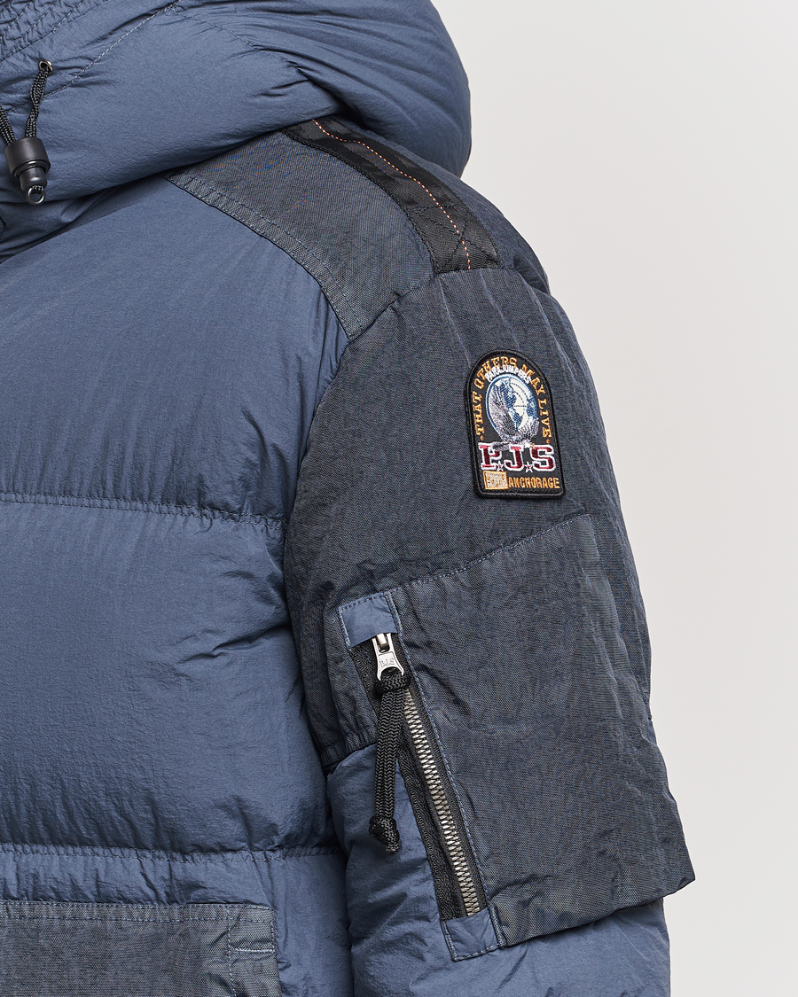Uomini | Giacche | Parajumpers | Tomcat Garment Dyed Rescue Puffer Dark Avio