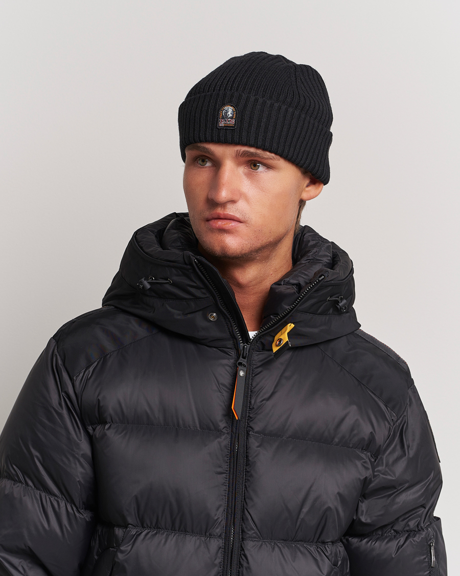 Uomini | Parajumpers | Parajumpers | Ribbed Hat Black