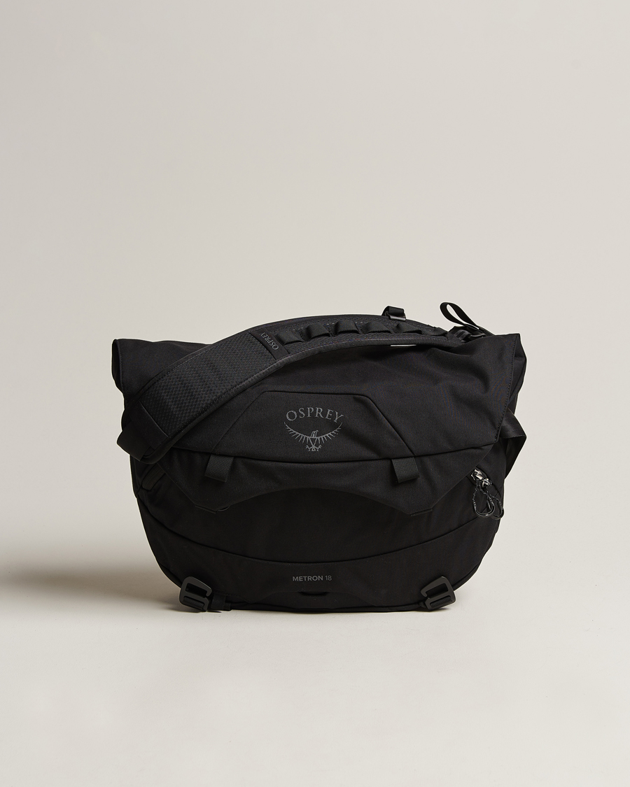 Uomini | Osprey Metron 18 Messenger Bag Black | Osprey | Metron 18 Messenger Bag Black