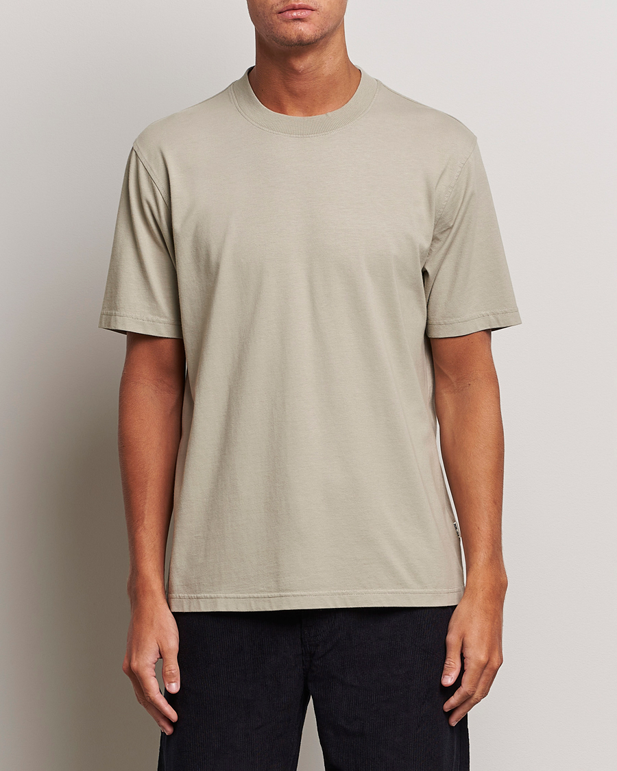 Uomini | T-shirt | NN07 | Adam Crew Neck T-Shirt Fog