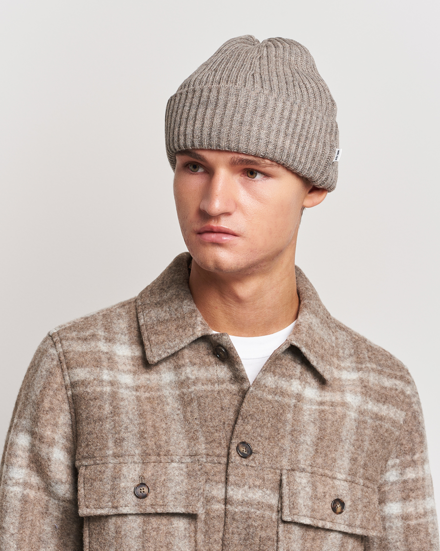 Uomini | Berretti | NN07 | Ribbed Hat Khaki