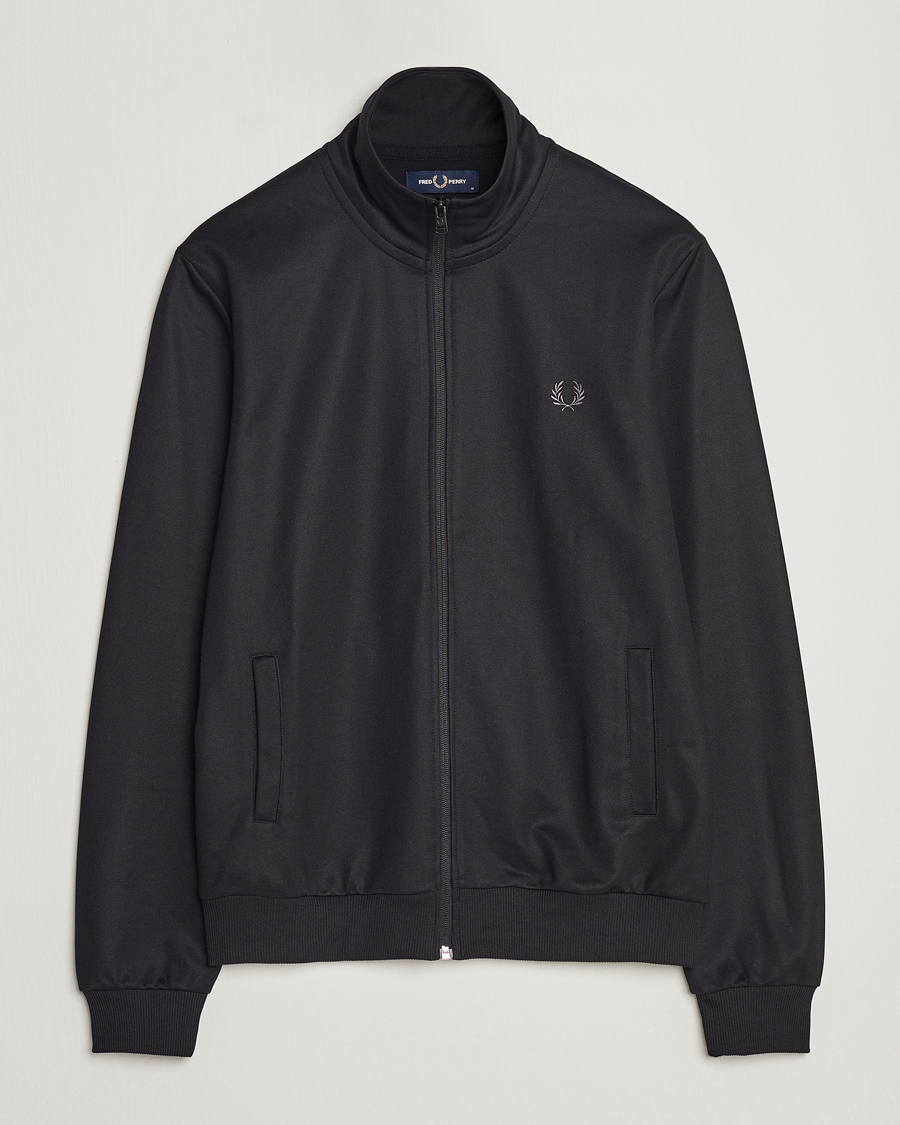 Uomini | Maglieria | Fred Perry | Track Jacket Black