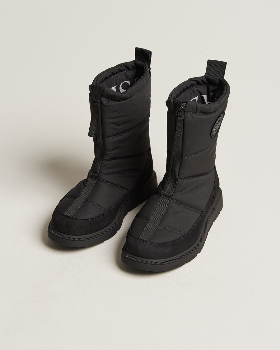 Uomini | Scarpe da curling | Canada Goose | Crofton Fold Down Puffer Boot Black