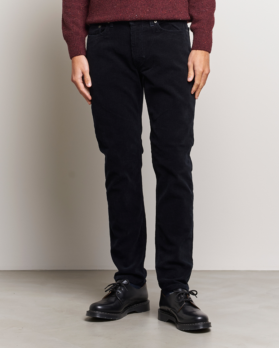 Uomini | Pantaloni | GANT | Cord 5-Pocket Jeans Evening Blue