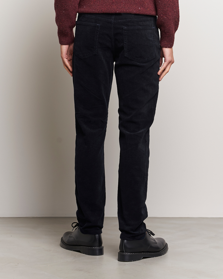 Uomini | Pantaloni | GANT | Cord 5-Pocket Jeans Evening Blue
