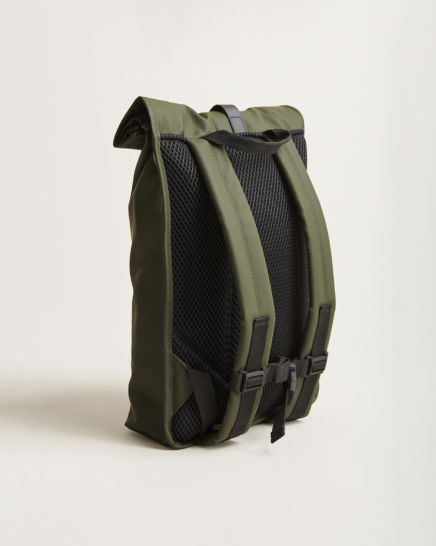 Uomini | Zaini | RAINS | Rolltop Rucksack Green