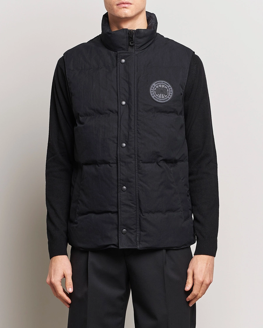 Uomini | Giacche | Canada Goose Black Label | Garson Vest Black