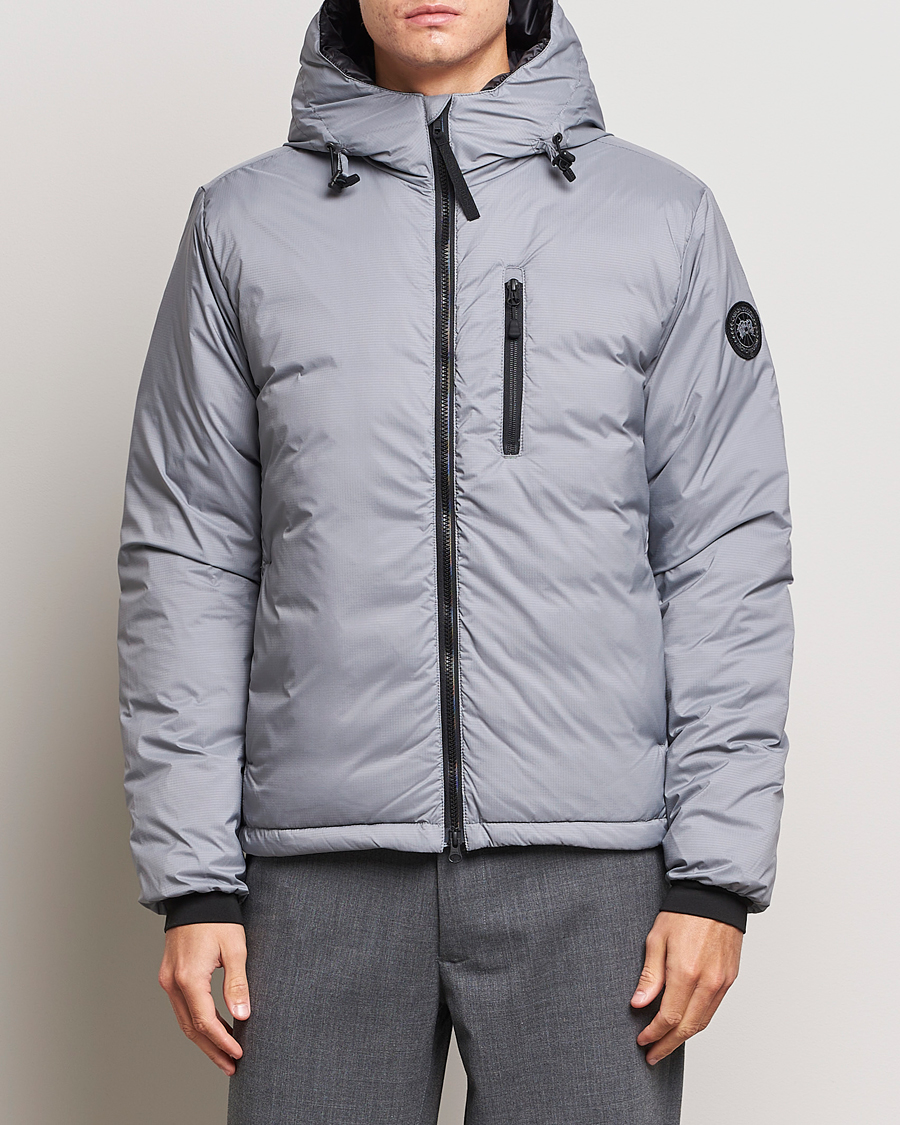 Uomini | Giacche | Canada Goose Black Label | Lodge Hoody Boulder Grey