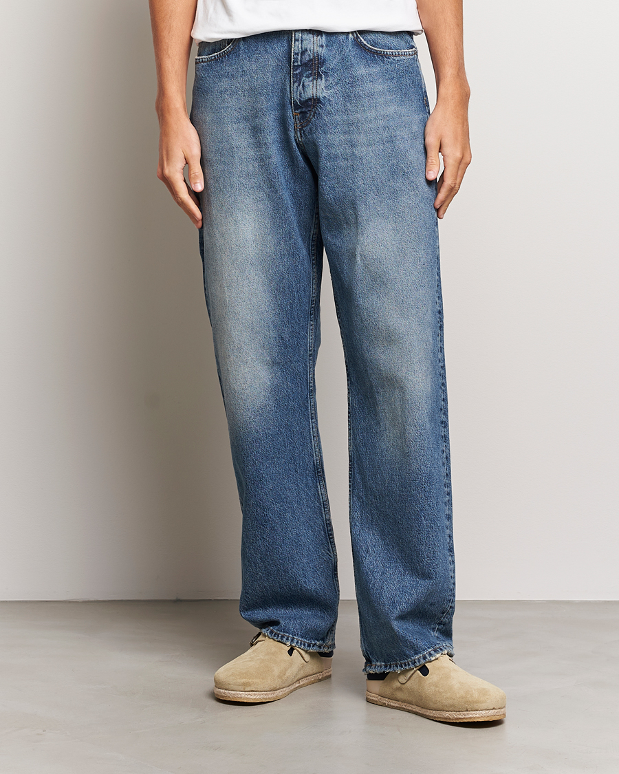 Uomini |  | Sunflower | Loose Jeans Mid Blue