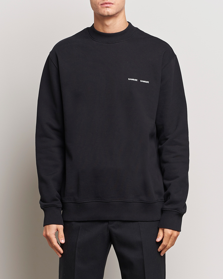 Uomini | Reparti | Samsøe Samsøe | Norsbro Crew Neck Sweatshirt Black