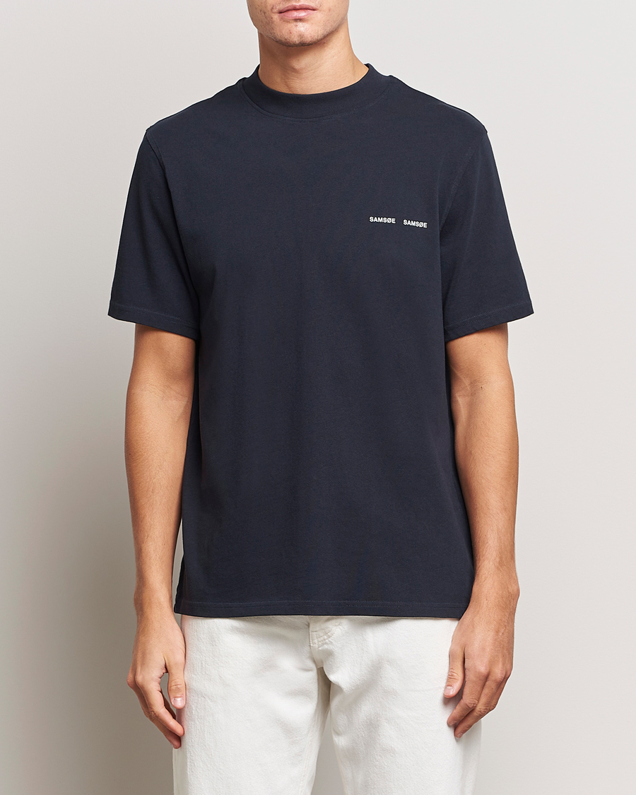 Uomini | Contemporary Creators | Samsøe Samsøe | Norsbro Organic Cotton T-shirt Sky Captian