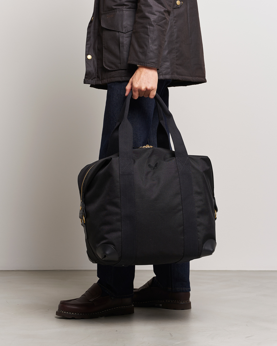 Uomini | Accessori | Bennett Winch | Small Nylon Cargo Bag Black