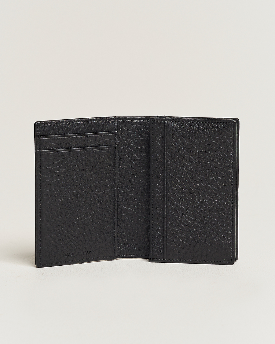 Uomini |  | Canali | Grain Leather Billfold Black