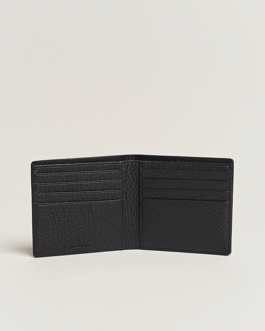 Uomini |  | Canali | Grain Leather Wallet Black