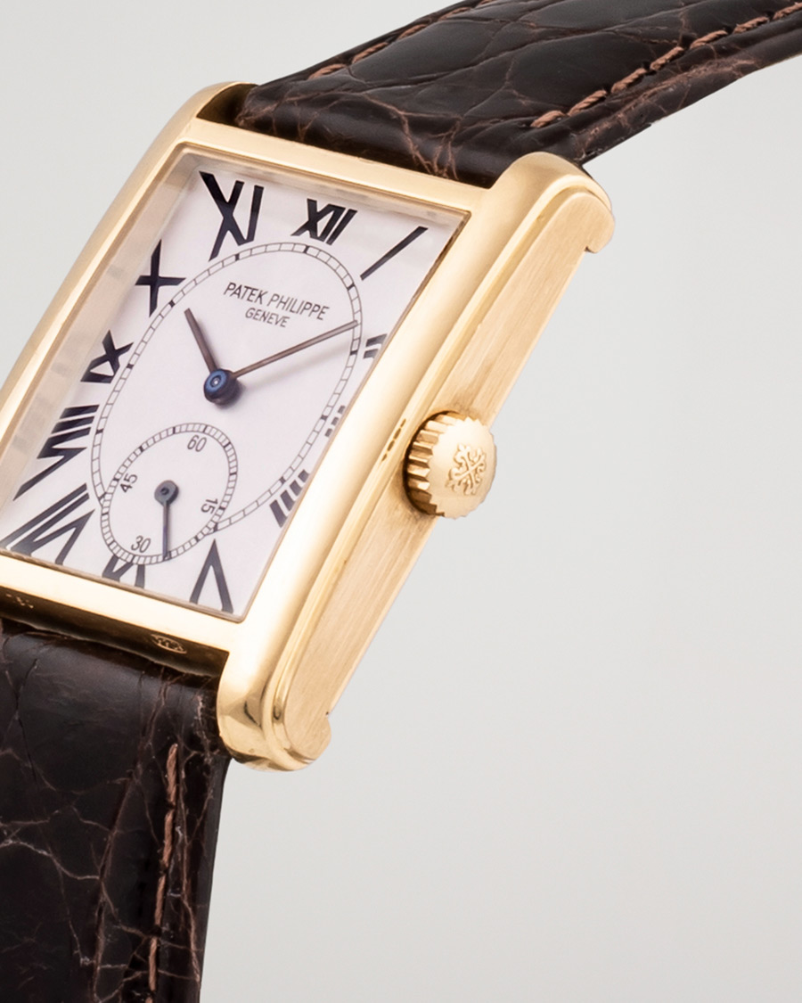 Uomini | Patek Philippe Pre-Owned Gondolo 18K 5014J-013 Gold White | Patek Philippe Pre-Owned | Gondolo 18K 5014J-013 Gold White