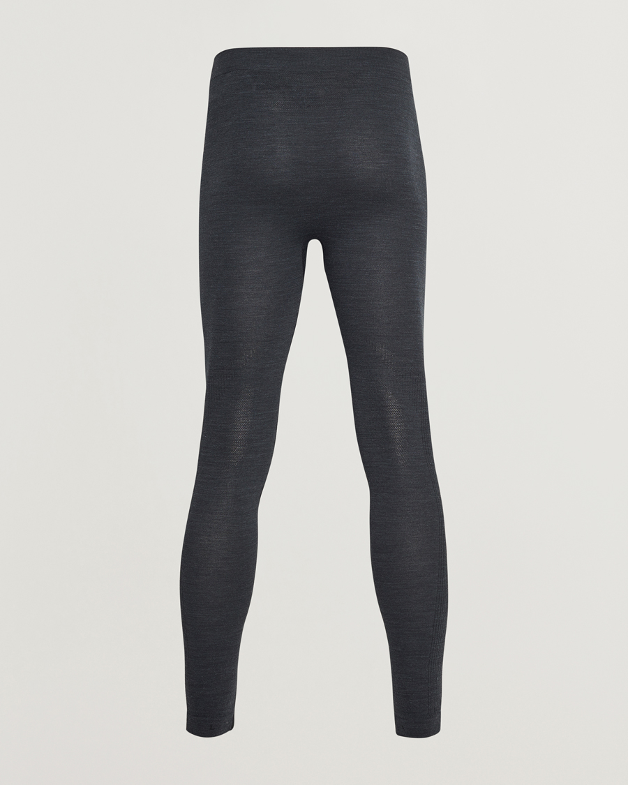 Uomini | Mutande lunghe | Falke Sport | Falke Wool Tech Tights Black