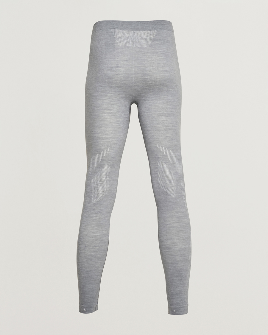 Uomini | Training | Falke Sport | Falke Wool Tech Tights Grey Heather