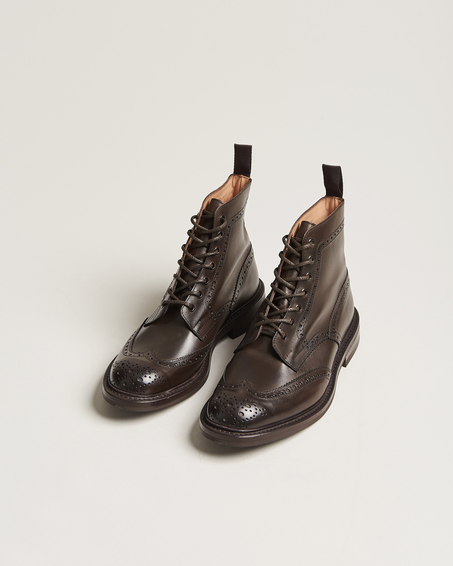 Uomini | Tricker's | Tricker\'s | Stow Dainite Country Boots Espresso Calf