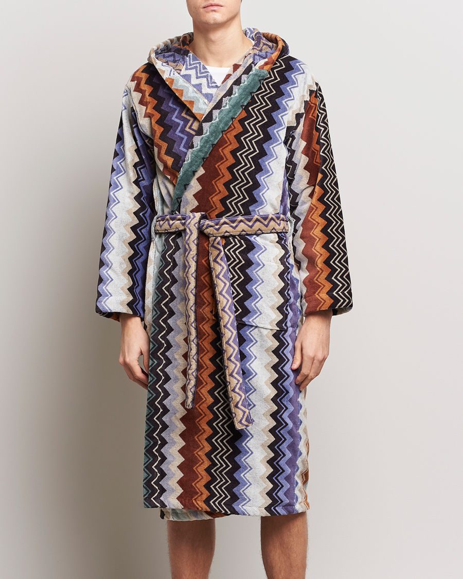 Uomini | Accappatoi | Missoni Home | Giacomo Bathrobe Verde Multi