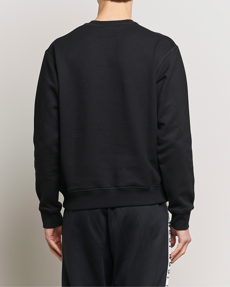 Uomini | Maglieria | Dsquared2 | Icon Small Logo Crew Neck Sweatshirt Black