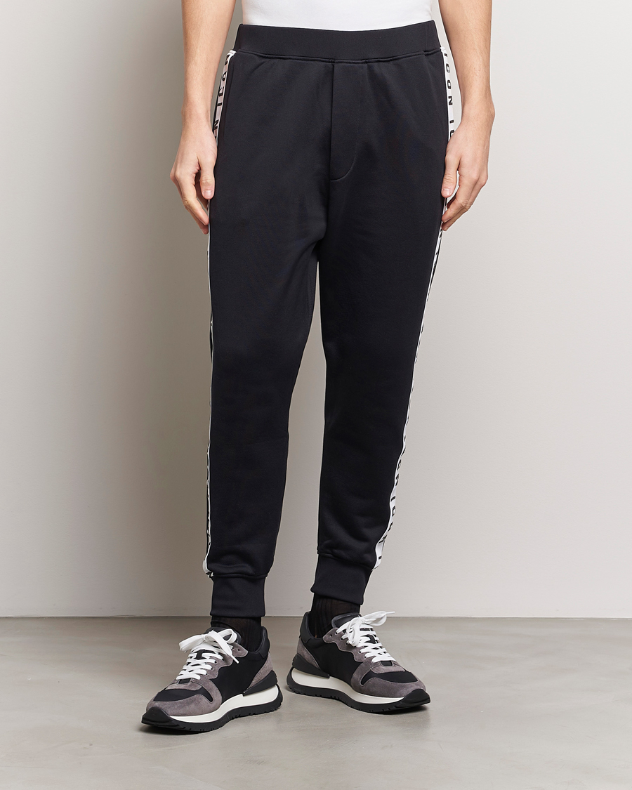 Uomini | Pantaloni | Dsquared2 | Dan Sport Track Pants Black