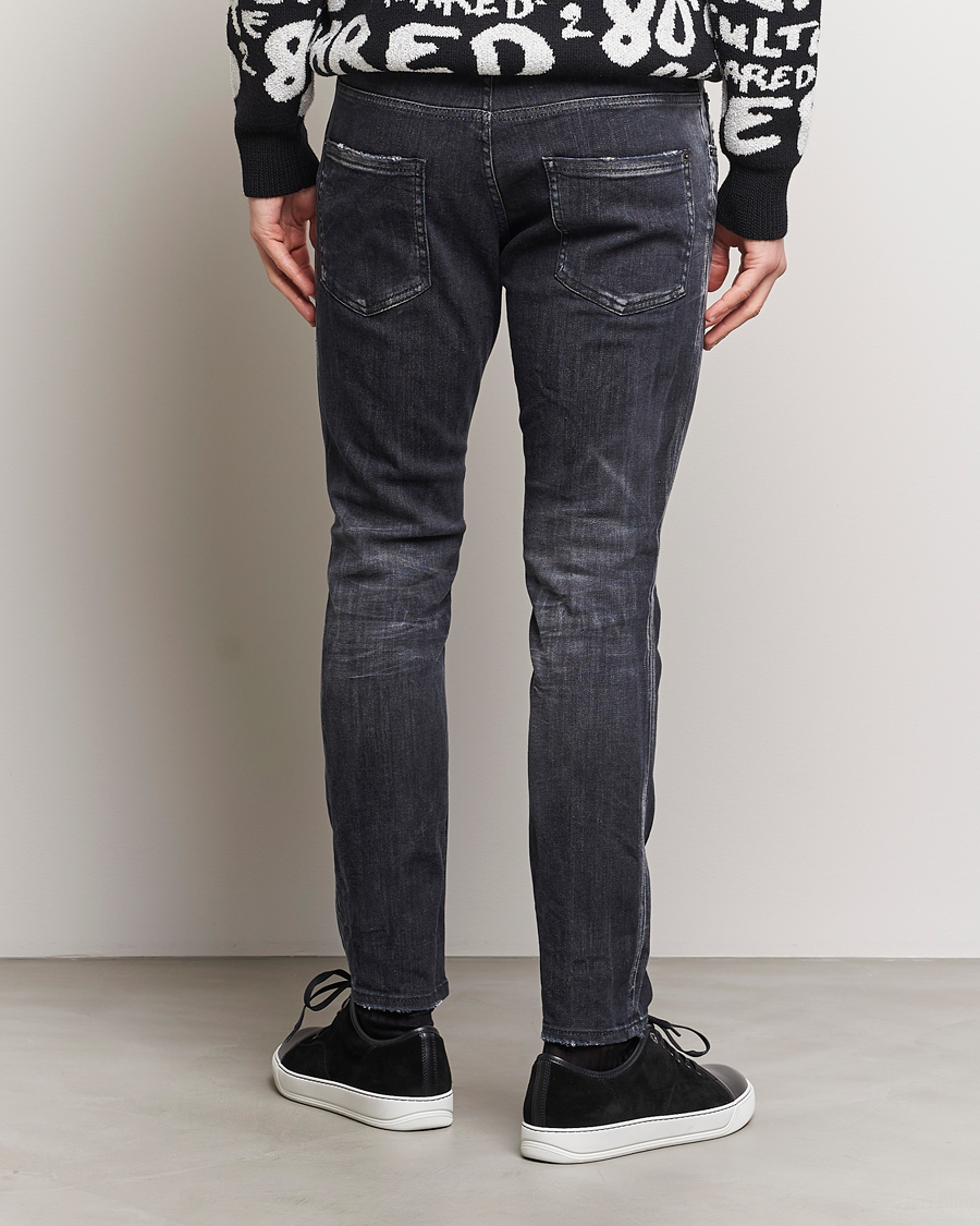 Uomini | Jeans | Dsquared2 | Skater Jeans Washed Black