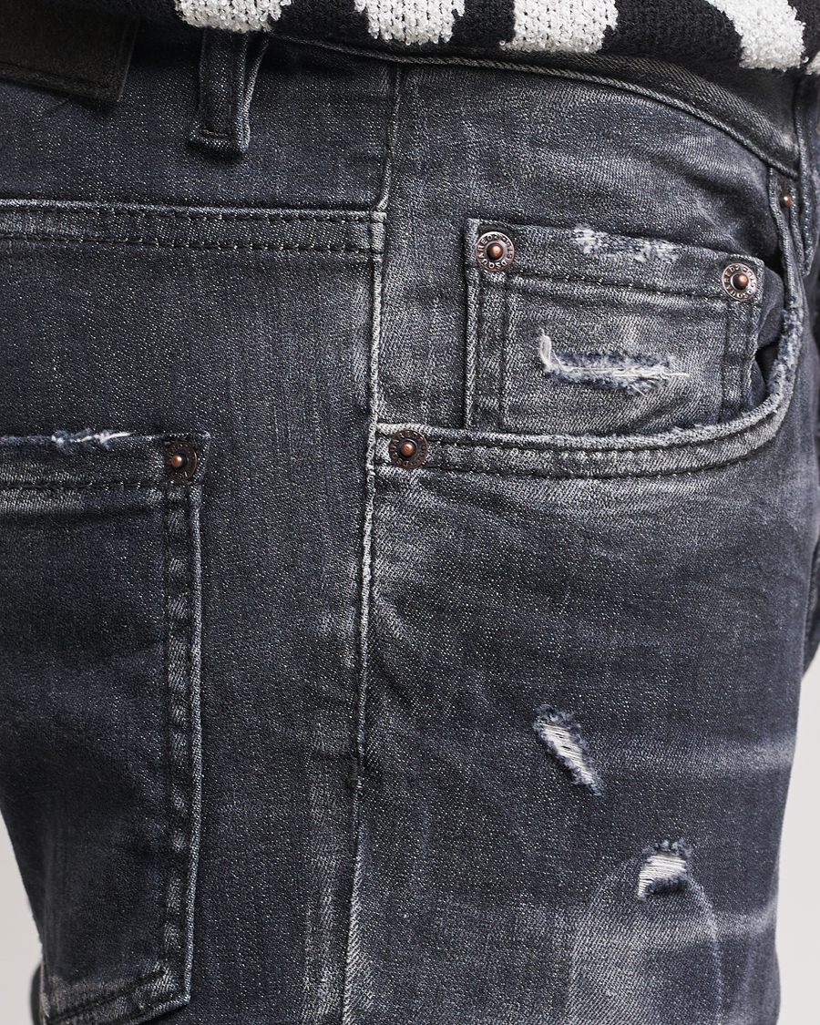 Uomini | Jeans | Dsquared2 | Skater Jeans Washed Black