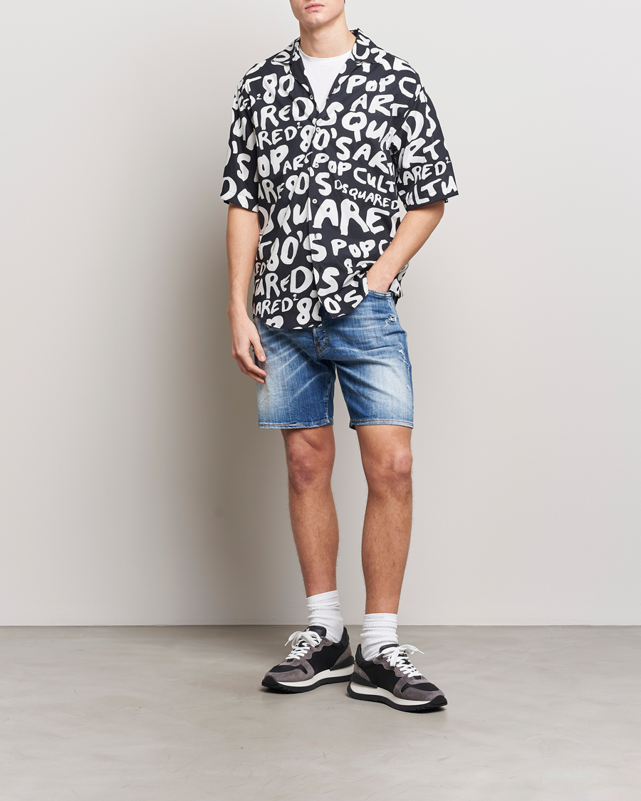 Uomini | Pantaloncini | Dsquared2 | Marine Denim Shorts Light Blue