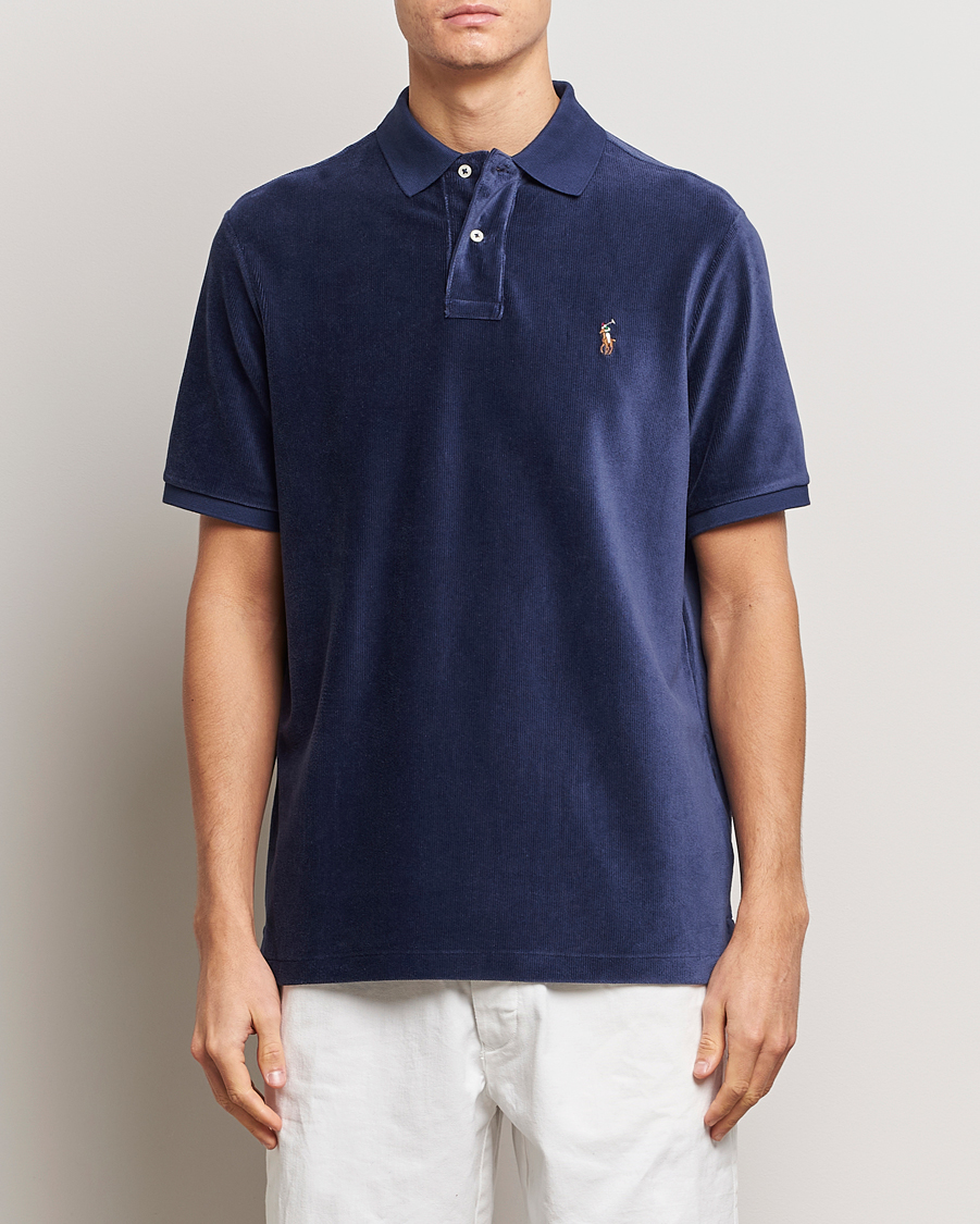 Uomini |  | Polo Ralph Lauren | Corduroy Polo Newport Navy