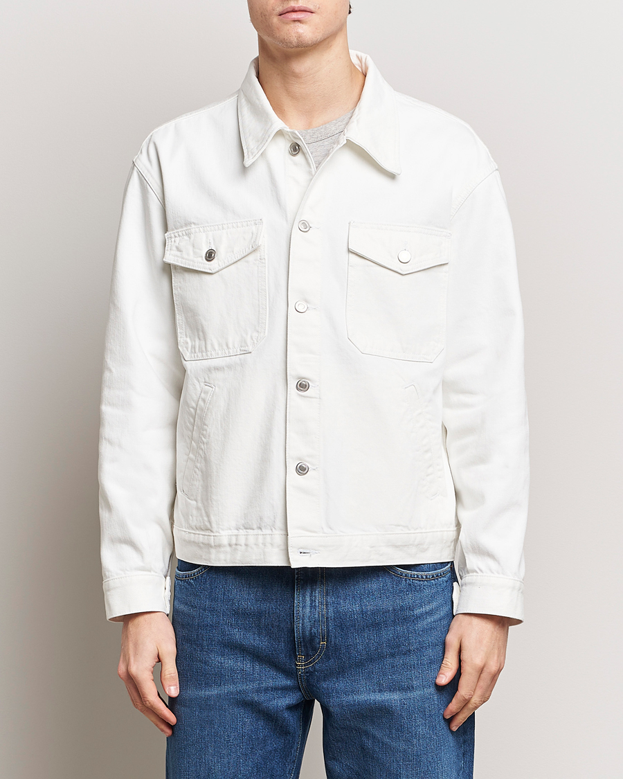 Uomini | 70% di sconto | Jeanerica | Flo Denim Jacket Natural White