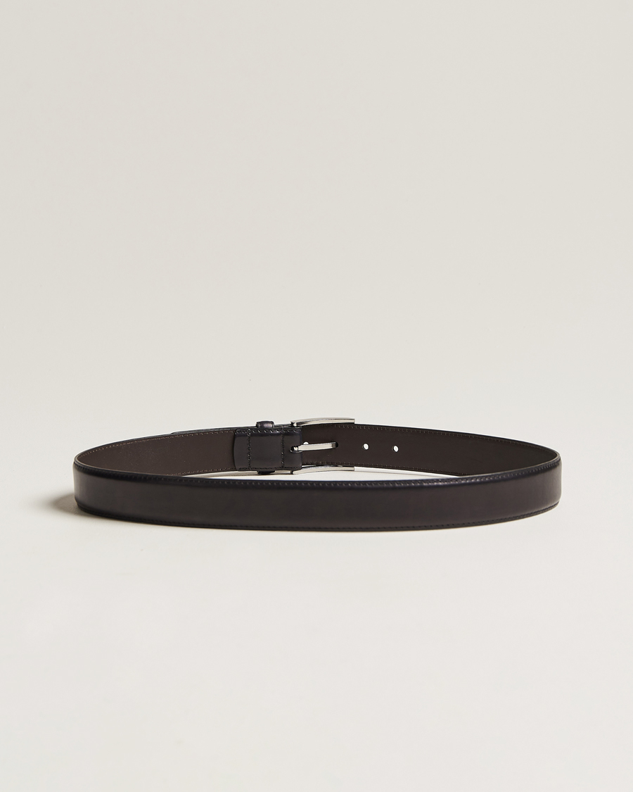 Uomini | Cinture in pelle | Loake 1880 | Philip Leather Belt Black