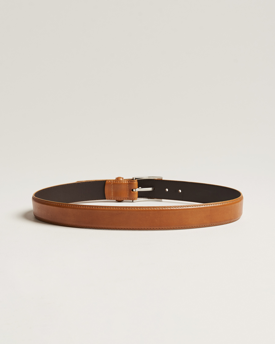 Uomini |  | Loake 1880 | Philip Leather Belt Tan