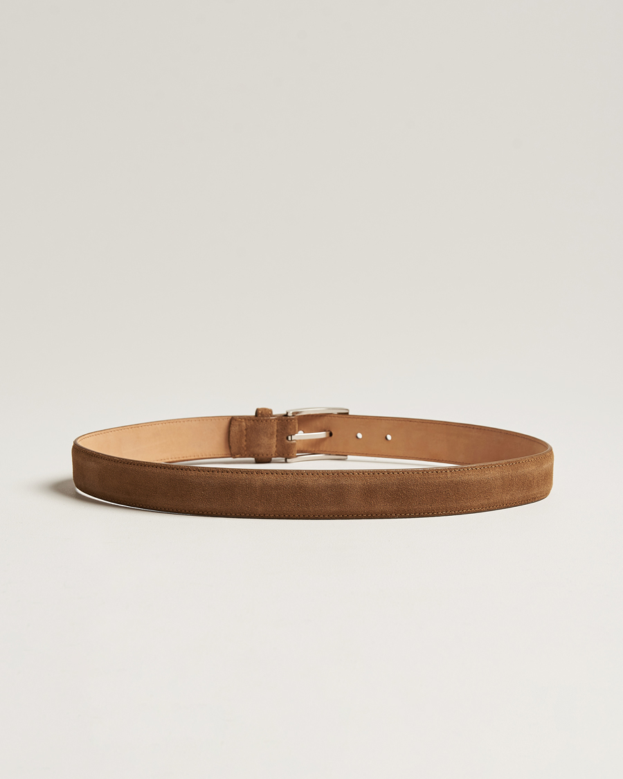 Uomini | Loake 1880 | Loake 1880 | William Suede Belt Tan