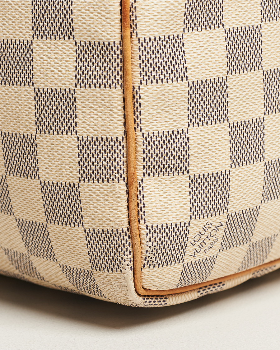Uomini | Louis Vuitton Pre-Owned Keepall 50 Bag Damier Azur | Louis Vuitton Pre-Owned | Keepall 50 Bag Damier Azur