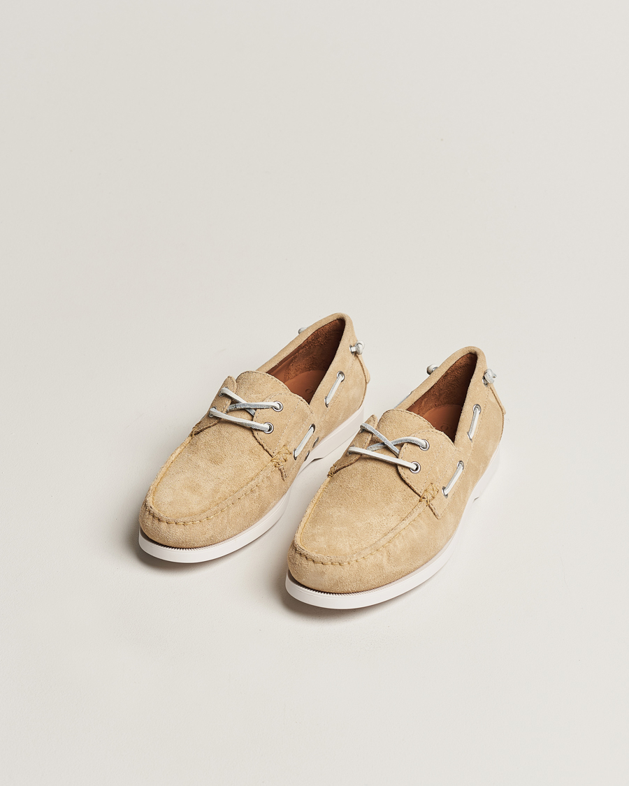 Uomini | Scarpe in saldo | Polo Ralph Lauren | Merton Suede Boat Shoe Bone