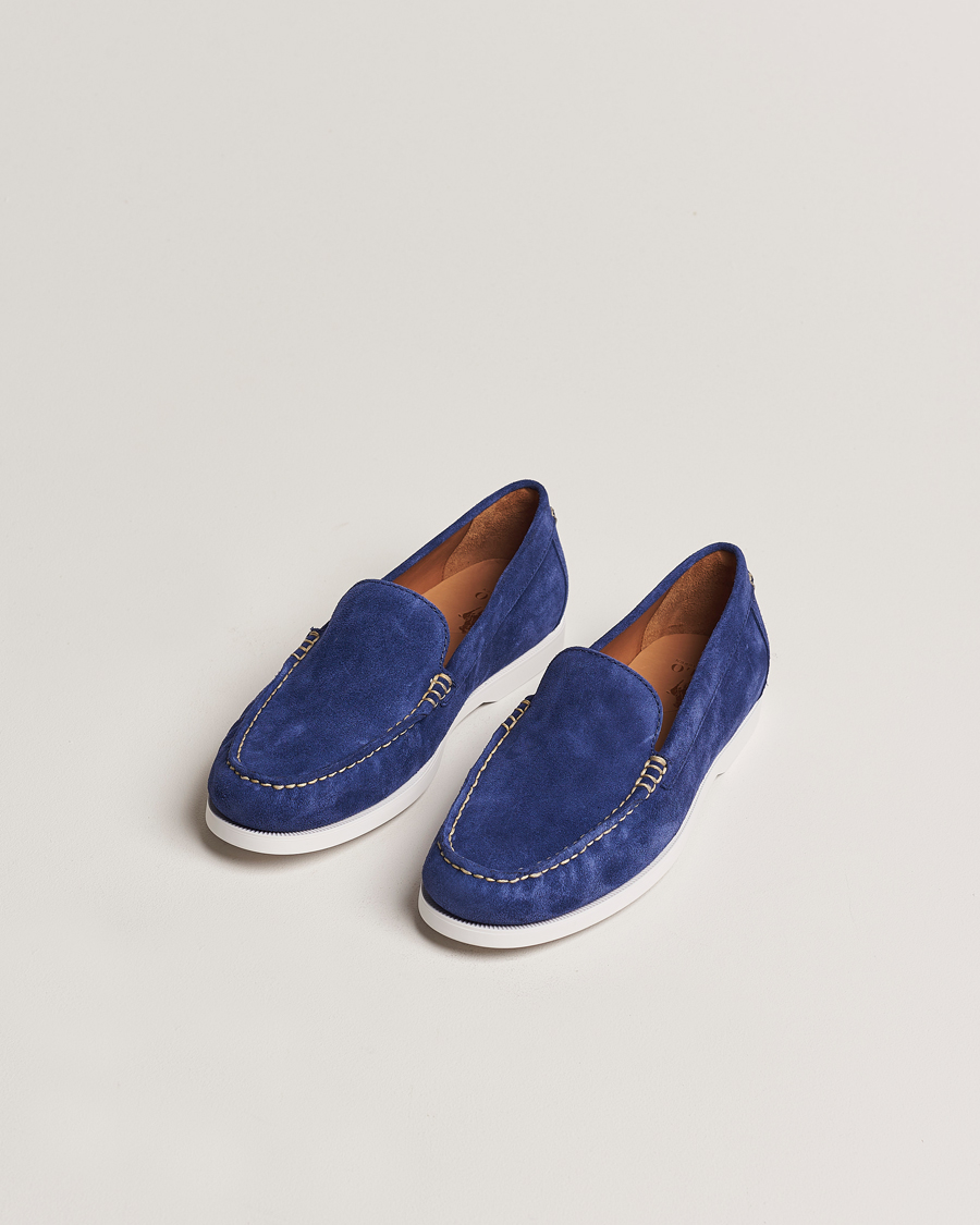 Uomini |  | Polo Ralph Lauren | Merton Casual Suede Loafer Newport Navy