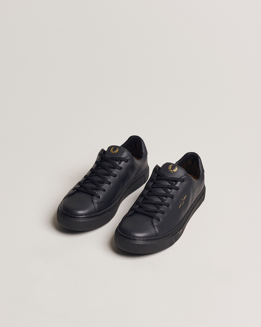 Uomini | Scarpe | Fred Perry | B71 Leather Sneaker Black