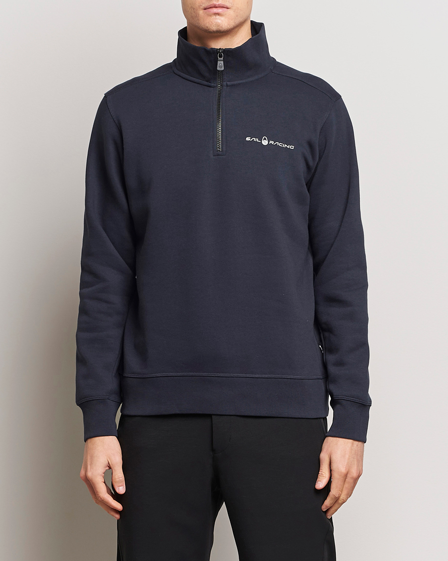 Uomini |  | Sail Racing | Bowman Half Zip Dark Navy