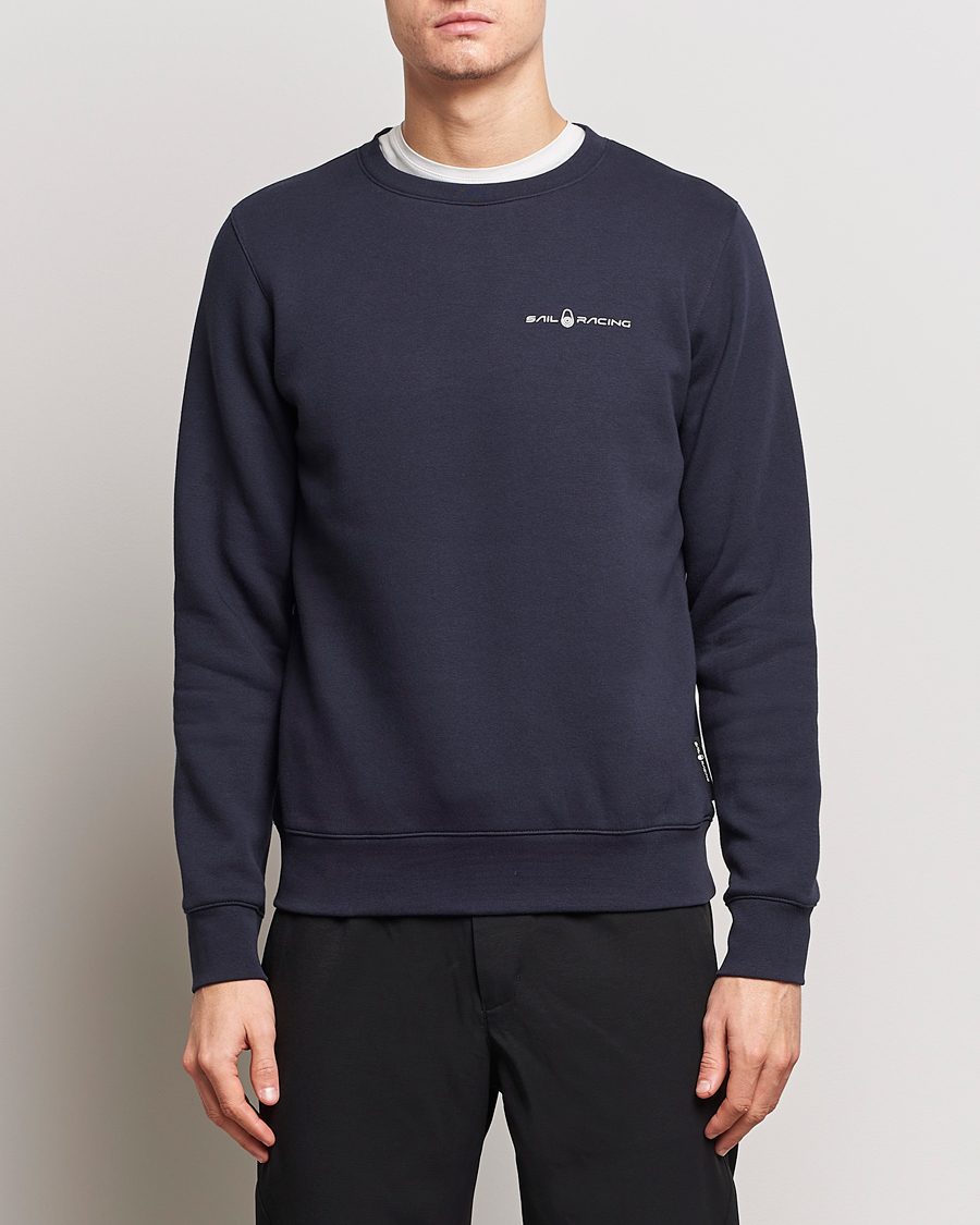 Uomini | Felpe | Sail Racing | Bowman Crew Neck Sweatshirt Dark Navy