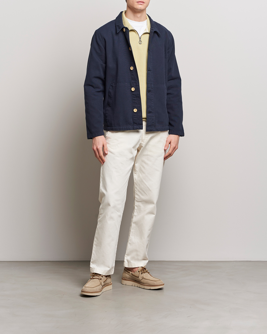 Uomini | Camicie | Armor-lux | Veste Pecheur Heritage Overshirt Deep Marine